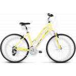 Mestský bicykel 28" Kross Tresse 7-prevodový Hliníkový 14" Žlto-čierno-biely